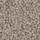 Miyuki Delica Perlen 11/0 - Galvanized matted ash grey DB-1176